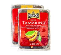 Natco-'s Pure Wet Tamarind 400g Tamarindo, Imli Paste for Authentic Indian, South East Asian, and Mexican Cooking and Sauces Pack of 2