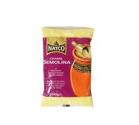 Natco-'s Semolina Coarse 500g Rava Suji Durum Wheat for Authentic Indian Sweets, Idli, Upma and Baking Pack of 1