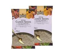 Natco-'s Whole Cumin (Jeera) 100g Natural and Aromatic Indian Spice Pack of 2