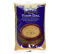 Natco Toor Dal Plain Indian Yellow Beans for Soups, Stews, Casseroles and Vegetable Dishes - 2kg Bag