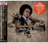 Nate James Kingdom Falls Japanese Promo CD album CDLP TOCP-66665 EMI 2007