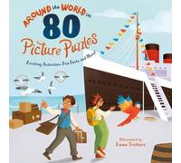 Nate Rae Around the World in 80 Picture Puzzles Paperback Book Nate Rae Multicolor