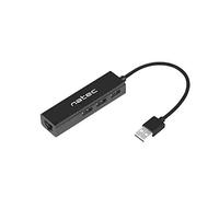 NATEC Dragonfly USB 2.0 to RJ45 GIGABIT Adapter with 3XUSB 2.0