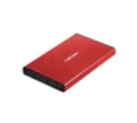 Natec EXTERNAL CLOSURE RHINO GO FOR 2.5'' SATA, USB 3.0, RED