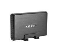 Natec Genesis NKZ-0448 HDD enclosure 3.5" Black storage drive enclosure