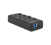 Natec USB Hub Mantis 2 – USB 3.0, 4 Ports, On/Off with Power
