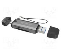 SCARAB 3 USB-A + USB-C SD/MICRO SD USB 3.1 NCZ-2262 Card Reader