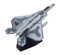 NATEFEMIN 1:100 United States Air Force F-22 Raptor Fighter Model Simulation Aircraft Model Aviation Aircraft Kits for Collection and Gift