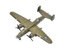 NATEFEMIN 1:200 WWII US B-25 Mitchell Bomber Fighter Model Simulation Aircraft Aviation Toy Aircraft Kits for Collection and Gift