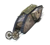 NATEFEMIN 1:35 Scale WWI British Mark.I Male Tank 3D Paper Model Simulation Tank Model for Collection (Unassembled Kit) Display Model