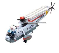 NATEFEMIN 1:72 United States Navy SH-3H Sea King Helicopter Model Simulation Aviation Aircraft Model for Collection and Gift