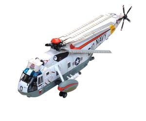 NATEFEMIN 1:72 United States Navy SH-3H Sea King Helicopter Model Simulation Aviation Aircraft Model for Collection and Gift