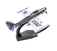 NATEFEMIN 1:72 WWII USAF Republic F-84 Thunderjet Fighter Model Simulation Aviation Aircraft Modelfor Collection and Gift