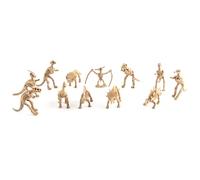 NATEFEMIN 12 Pack Dinosaur Skeleton for Dino Sand Dig,Science Play