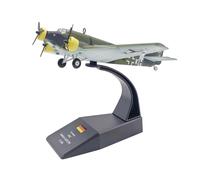 NATEFEMIN Alloy German Luftwaffe Junkers Ju52 Transport Plane Model Military Aircraft Model 1:144 Scale Model Simulation Science Exhibition Model
