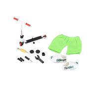NATEFEMIN Scooter Finger Toy Skateboards Mini Finger Toys Set For Kids Adults Metal Alloy Finger Scooter With Finger Pants Finger Shoes
