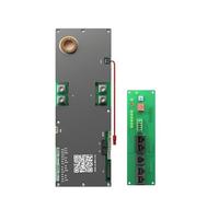 NATEPLALFC V19 Smart BMS with 4.3inch LCD, Lifepo4 48v 200A, 8S-16S Active Balancing Storage Inverter BMS for Lithium Ion Battery 200AH(JK-PB1A16S10P-V19)