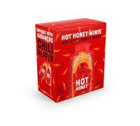Nate's Hot Honey Minis - Single-Serve Hot Honey - 0.49oz Packets, 20ct box