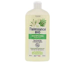 Natessance Organic Purifying Tea Tree Shampoo and Vegetable Keratin 500ml