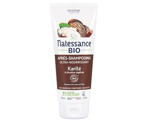 Natessance Organic Ultra-Nourishing Shea and Vegetable Keratin Conditioner 200ml