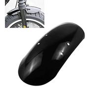 NATGIC 1PCS Motorcycle Metal Iron Short 13 5/8" Front Fender Mudguard for 2010-2017 Harley Davidson Forty-Eight XL1200X
