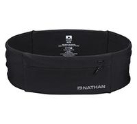 Nathan 7702 The Zipster Running Waist Belt for Training, Fitness, Cycling, and Travel - Holds Smartphones, Headphones, Nutrition Gels, ID, Keys and More