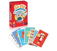 Nathan - Au feu Les Pompiers - Card Game - Revisited Battle Game - Save Babies Animals - Educational Game - From 2 Players - For Children aged 3 Years and Above