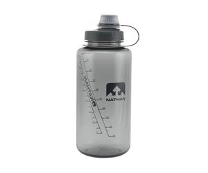 Nathan BigShot Tritan Water Bottle - 1 Ltr - Grey