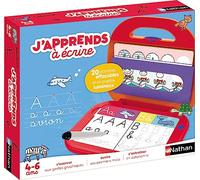 Nathan - Elektronisches Lernspiel | Children's Educational Game - Learning to Write - Case with Light Stand, 20 Sheets, 1 Felt, 1 Sponge