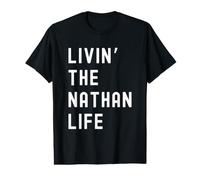 Nathan Living The Nathan Life Name Value Graphic T-Shirt