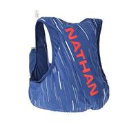 Nathan Pinnacle 4L - Trail running backpack - Men's Estate Blue / Ribbon Red M