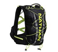 Nathan Men's Vaporair 7 L Vest, Black/Safety Yellow, Small/Medium