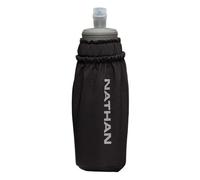 Nathan - Pinnacle 14oz Soft Flask Black/Reflective Silver OSFM