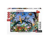 Nathan Puzzle 1000 pièces : Mon jardin le soir, Alain Thomas
