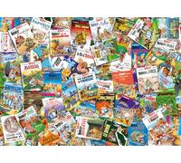 Nathan Puzzle 1000 Pieces - The Albums of Asterix - Adults and Children from 12 Years - Premium Puzzle - Perfect Integration - My Heroes Collection - Adventure - 12000924