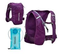 Nathan QuickStart 1.5L Hydration Pack Vest with Bladder or flasks, Storage Pockets, Breathable Moisture-Wicking Fabric, Adjustable Straps for Running, Hiking, Walking, Marathons, Obstacle Races