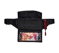 Nathan Running Belt Waist Pack with Personal Alarm Ripcord Included. See-Thru Touchscreen Pocket. SafeRun Siren in Case of Emergency 120DB. for Running, Waking, Hiking, Biking and More.