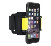 Nathan Sonic Mount Phone Carrier - Black/Sulfur Spring, One Size