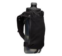Nathan SpeedDraw 2 Handheld Running Water Bottle Flask - Ergonomic Grip, Blast Valve Cap, Phone & Key Storage Pockets, Reflective Design, 22oz - Black