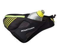 Nathan Sports Unisex's Peak Waist Pak-Black, 18 oz/535 ml