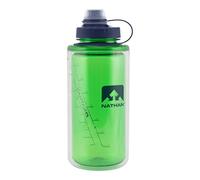 Nathan Unisex's Double Shot Water Bottle-Clear/Andean Toucan, 750 ml