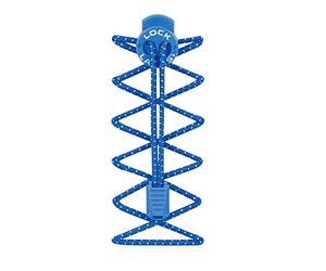 Nathan Unisex's Lock Laces-Blue, One Size