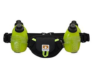 Nathan Unisex's Trail 4 Plus Mix, Black/Safety Yellow, 40 oz/1200 ml