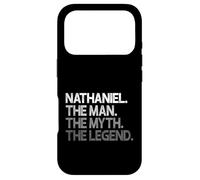 Nathaniel Design: The Man Myth Legend Case for iPhone 17 Pro