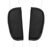 NathrBTV Pack of 2 Universal Baby Car Seat Belt Covers Pushchair Seat Belt Cushion for Newborn Black