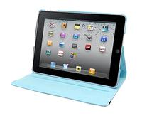 Natico iPad Mini IV 360 Case, Faux, Light Blue (60-IM4-360-LBL)