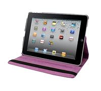Natico iPad Mini IV 360 Case, Faux, Purple (60-IM4-360-PR)