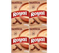 Natillas Royal Dessert Mix 100 g (25 Servings) (4 Pack)