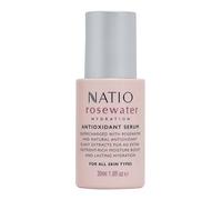 Natio Australia Rosewater Hydration Antioxidant Serum, 30 ml - Hyaluronate Serum - Moisturising - Partner for Facial Moisturiser with Shea Butter