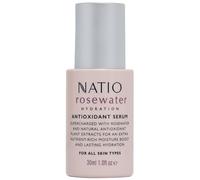 Natio Australia Rosewater Hydration Antioxidant Serum, 30 ml - Hyaluronate Serum - Moisturising - Partner for Facial Moisturiser with Shea Butter